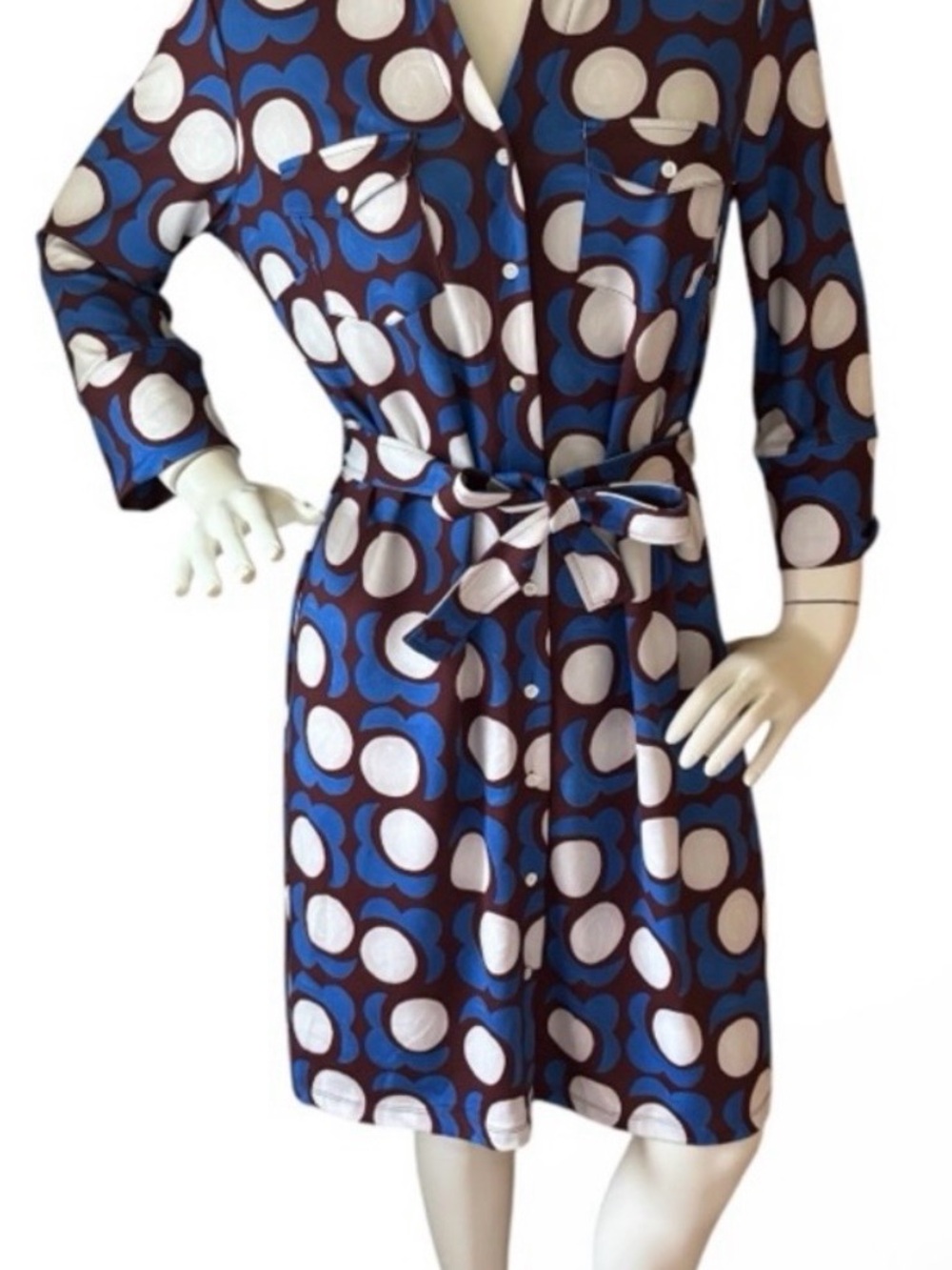 J McLaughlin Button Down Shirt Dress